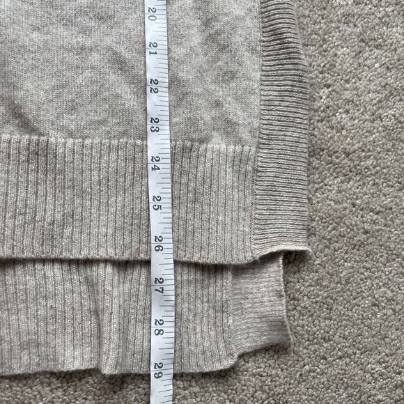 Antonio Melani Turtleneck Sweater Women Medium Cashmere Tan Oversized Luxury - Picture 7 of 7